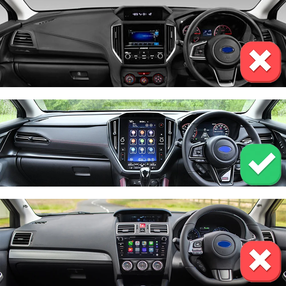 صالح لسوبارو ليفورج 2022 2023 2024 2025 2026 داشمات غطاء لوحة القيادة وسادة اكسسوارات السيارات داشمات ظلة السجاد الواقي #2