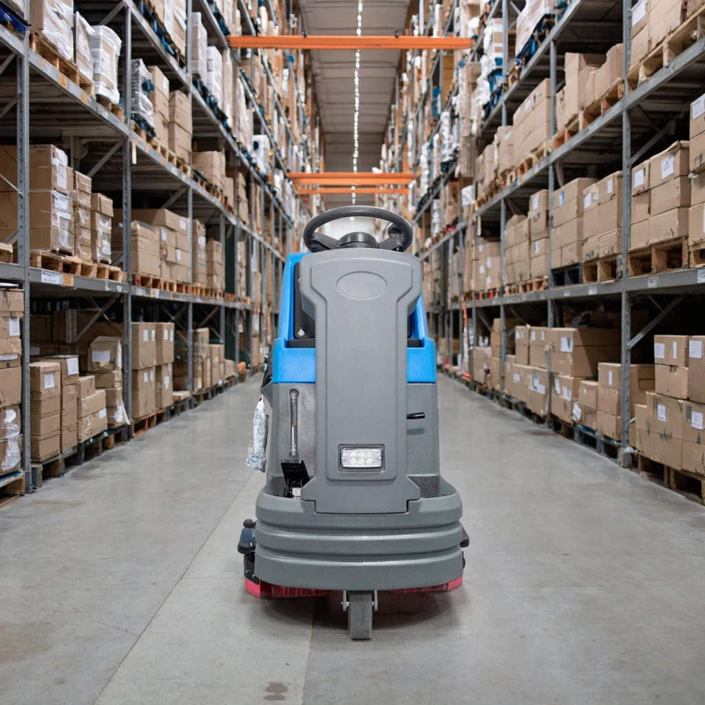 

XD85S 26-Inch Industrial Ride-On Electric Floor Scrubber 85L Capacity New Condition 24V for Workshop Cleaning