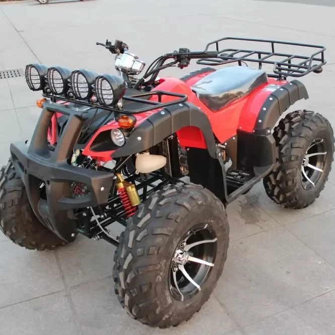 250cc Automatic 4-Stroke 1-Cylinder Air-Cooled ATV with Chain Drive Transmission System