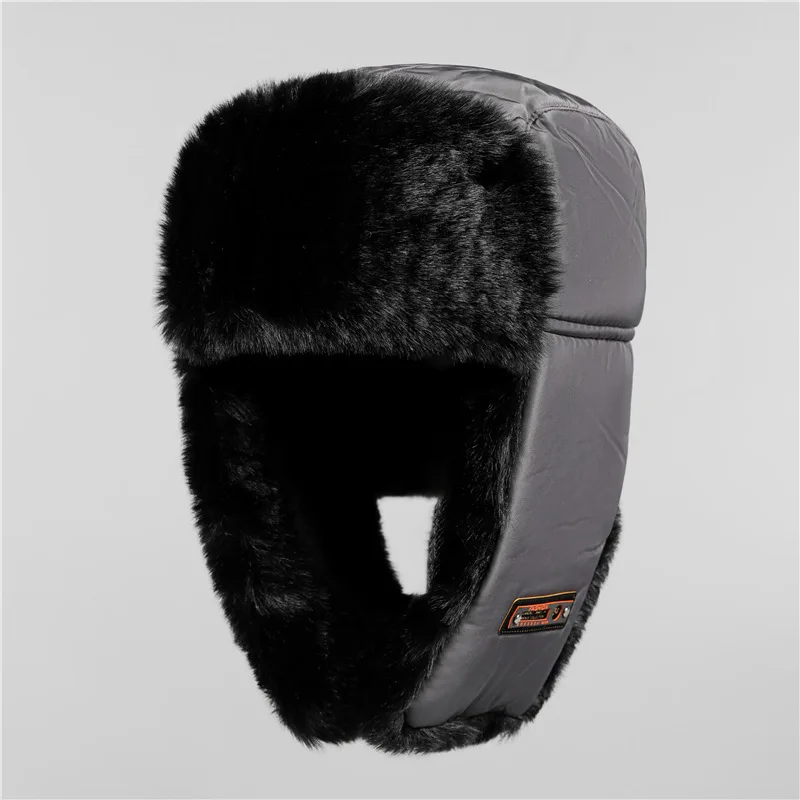 

Windproof and Cold-Resistant, Warm and Thickened with Plush Ear Protection, Northeast Cotton Hat for Middle-Aged and Elderly Men