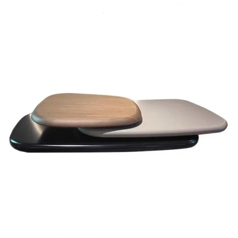 Rotatable coffee table set Living room high-quality wooden coffee table