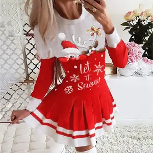 Ladies Christmas Long online Top/Dress Santa