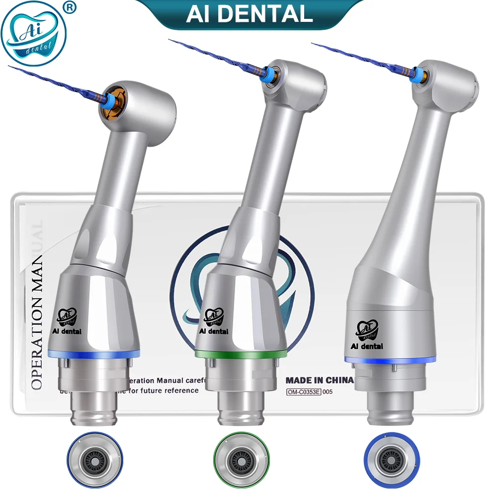 Dental Endo Head Accessories 16:1/6:1/1:1 60° Twist For Hand / Engine Files Hand Used Burs Spare Parts