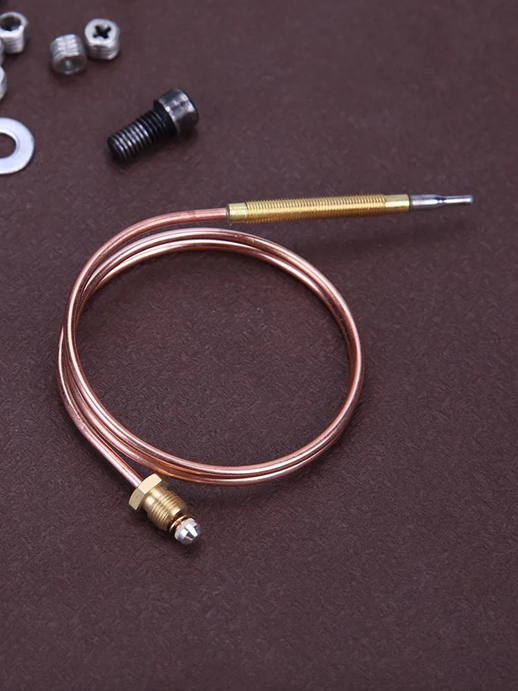 

1-10 компл. универсальный газовый термопарный клапан 60/120 см камин замена термопары для горячей воды котел чайная урна с 5 фиксированными деталями