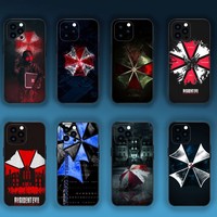 Umbrella C-Corporation Phone Case For Xiaomi 12 11 Pro K40Pro Redmi Note7 8 9 Black Shell