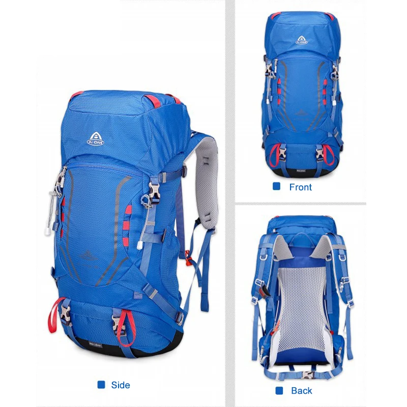 Imagem -02 - Litros Ultraleve Mochila Montanhista Grande Capacidade Caminhadas Camping Daypack Molle Trekking Bolsa para Escalada Sports Outdoor 40