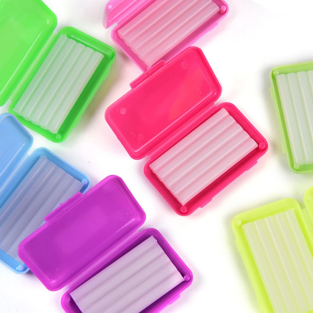 10 صناديق شمع تخفيف تقويم الأسنان عن طريق الفم نكهة الفاكهة الصالحة للأكل شمع الأقواس لتهيج اللثة تبييض الفم أسنان الجمال