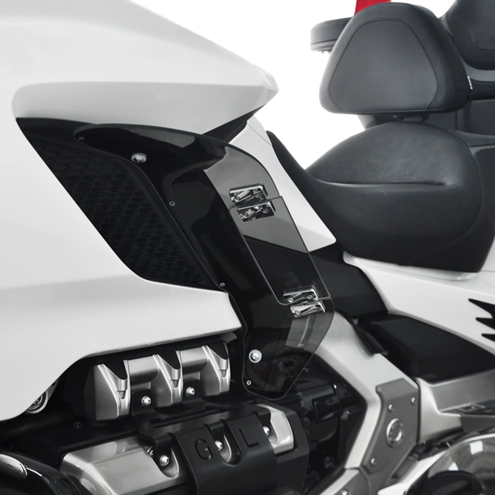 PANICAL für Honda GoldWing GL1800 F6B DCT 18-26 Motorrad Luftabweiser Verstellbarer Spoiler Windschutzscheibe Flansch-Deflektor Verkleidung – Detail 11
