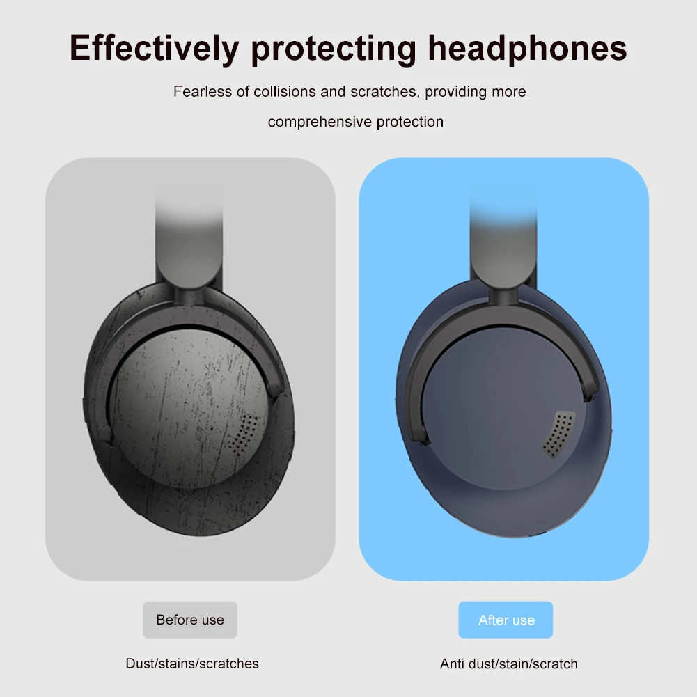 Hoofdtelefoonhoes Voor 1 Meer Sonoflow Hoofdtelefoon Siliconen Beschermhoes Anti-Kras Oorkussen Hoesje Waterdicht Oordopjes Hoesje Hoes