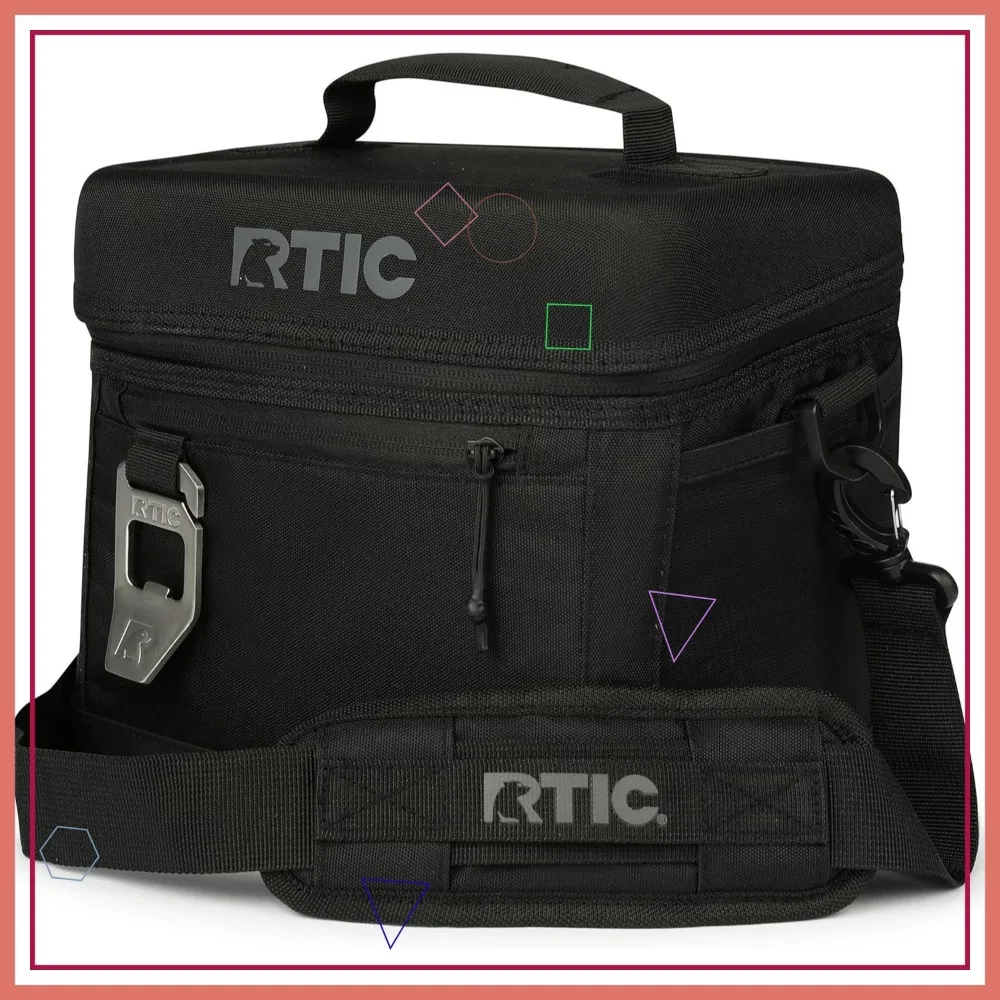 

8-коннировочный мягкий изолированный холодильник для обеда, пляжа, путешествий, кемпинга — портативное хранилище продуктов питания и напитков