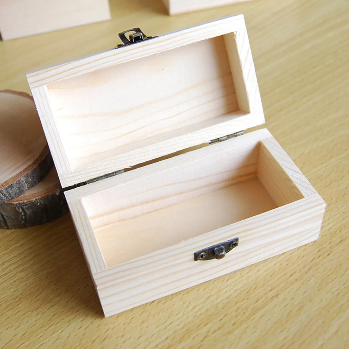 50pcs Self Closing Spring Hinge Stainless Steel Automatic Box Case Hinges For Jewelry Boxes Durable Compact Hinge