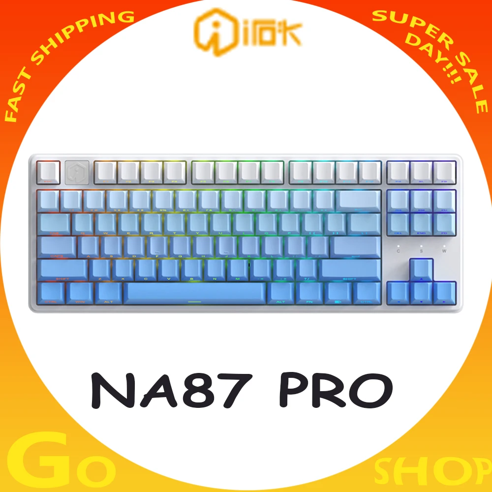 pro teclado mecanico interruptor magnetico 8k hot swap e sports personalizar acessorios para pc office gaming presentes irok n87 01