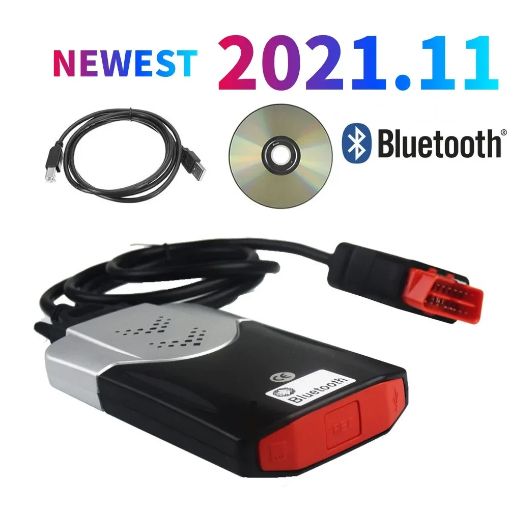 

2023 Latest Scanner 2021.11 NEWEST Keygen Vd Ds150e Cdp With Bluetooth For TNESF DELPHIS ORPDC Obd2 Car Truck Diagnostic Tools