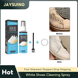 White Shoes Cleaning Spray Sneaker Yellow Stain Remover Whitening Decontamination Shoes Cleaning Foam Boot Dry Cleaning Agent