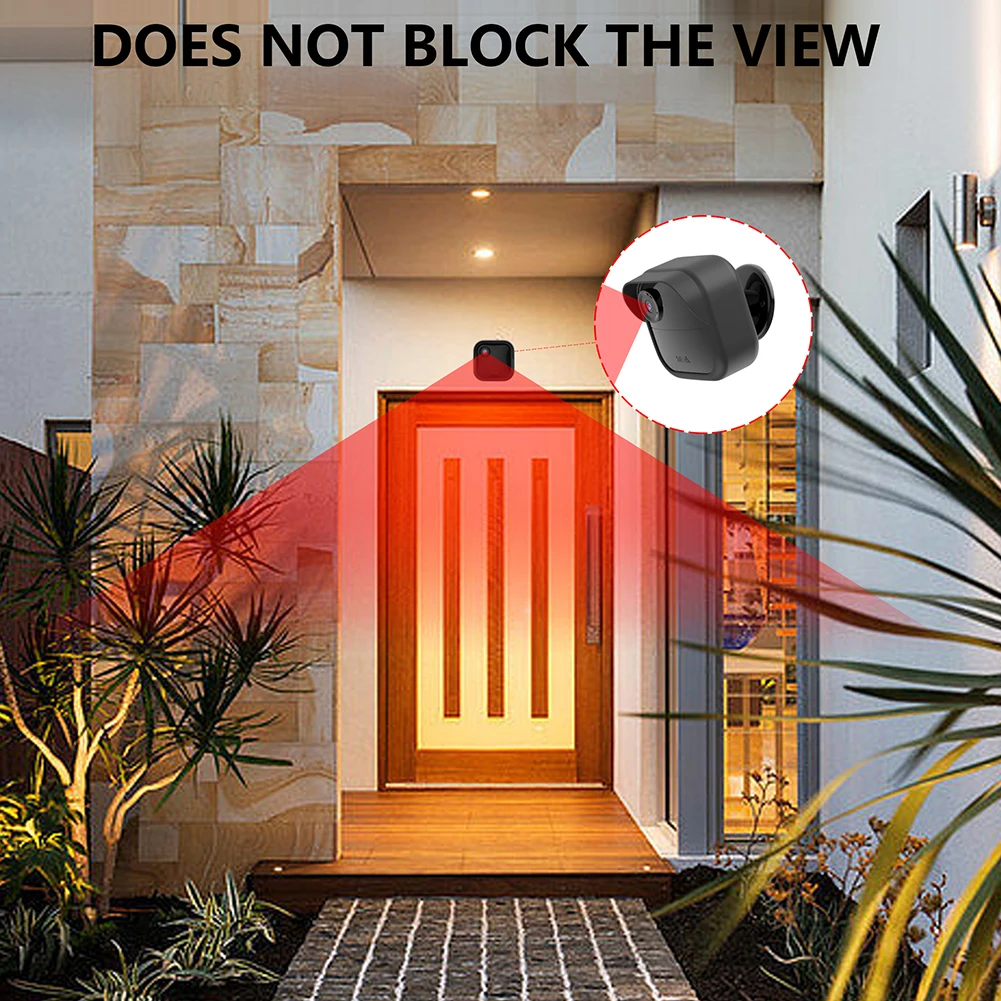 غطاء حماية لكاميرا الأمان من السيليكون، تصميم حافة كاميرا مقاومة للطقس لهاتف Blink Outdoor 4 (الجيل الرابع)