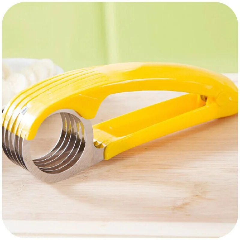 Kitchen Accessories Banana Slicer Chopper Fruit Cutter Cucumber Salad Vegetable Peeler New Cooking Tool Home Creative