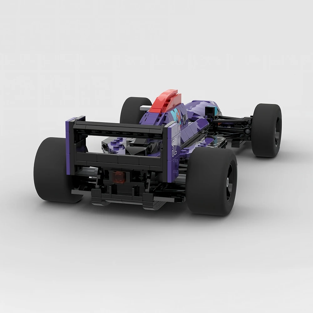 New MOC Speed ​​Series 1994 Imola Circuit S941 Racing Car Model Building Blocks DIY Modular Car Assembly Toy Adult Birthday Gift