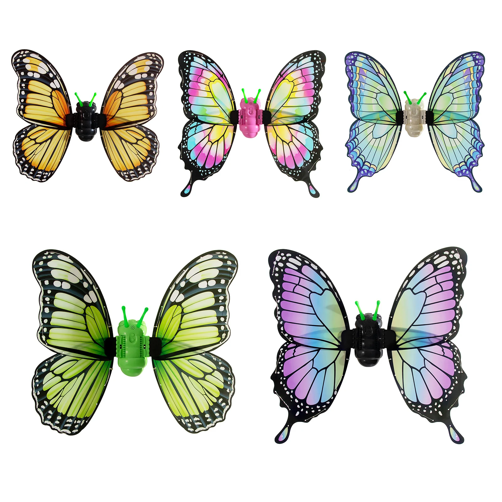 

Lights Butterfly Wings for Girls Princess Angel Wing Dress Up Costume Fairy Wing Halloween Birthday Christmas Party Cosplay Gift