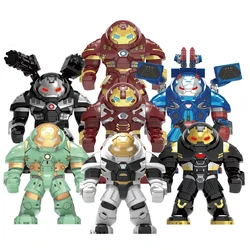 Big Size Superhero Revenge Alliance Iron Man Anti-Hulk Mecha Armored War Robot Splicing Building Blocks 1159 Children's Gift