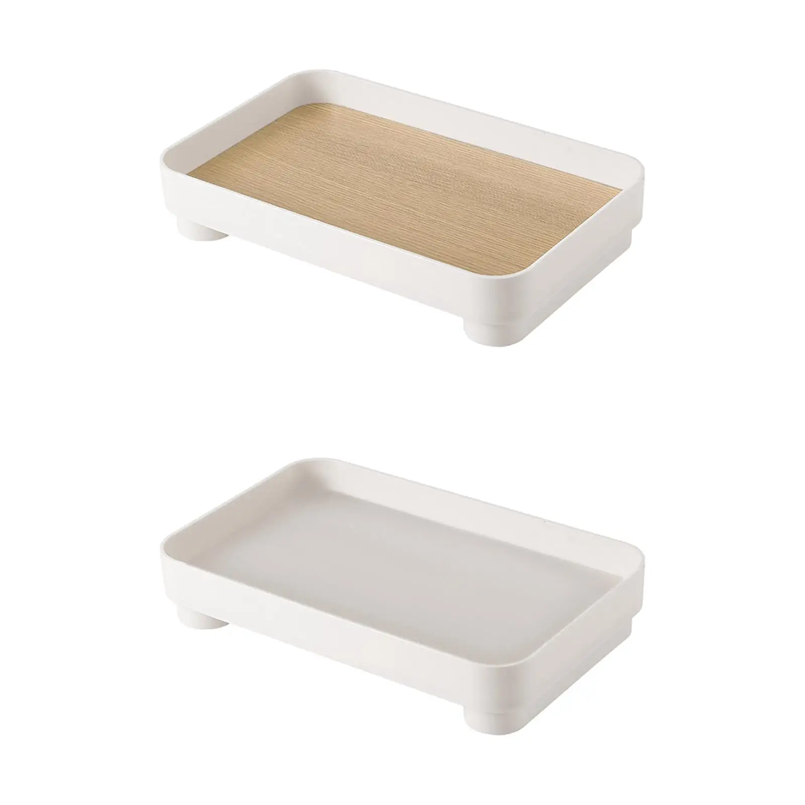 

Table Trays Decorative Breakfast Food Snack Trays BBQ Party Buffet Platter for Coffee Table
