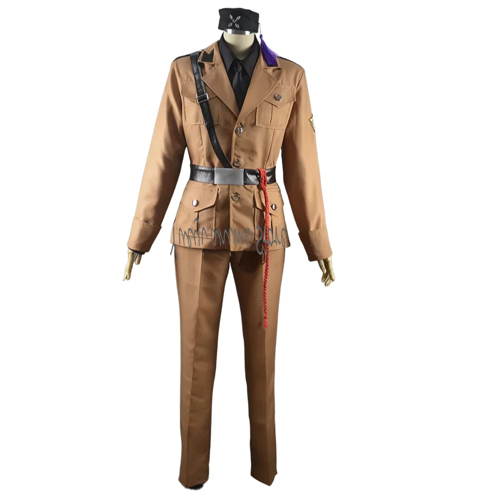 

customized- Anime Hetalia Italy Feliciano Vargas Cosplay Costume Adult Unisex Outfit for Halloween Carnival Party