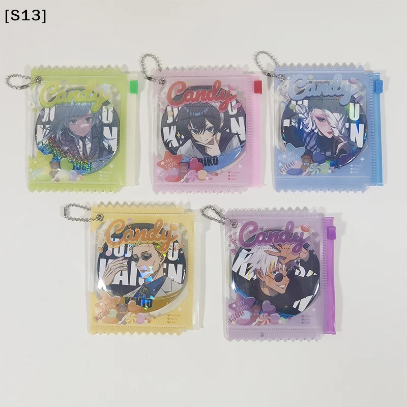

Creative Candy Bag Photocard Holder Props Badge Storage Display Bag Pendant Idol Photo Card Protective Cover Card Holder[Q]Q@