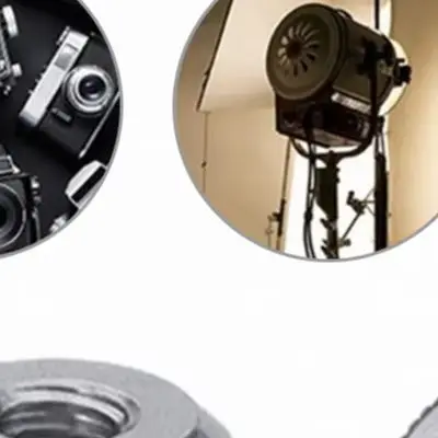 Aluminum Alloy Microphone Thread Adapter 5/8 in M to 3/8 in F for Tripod Stands for boom Arms and Mounting Hardware
