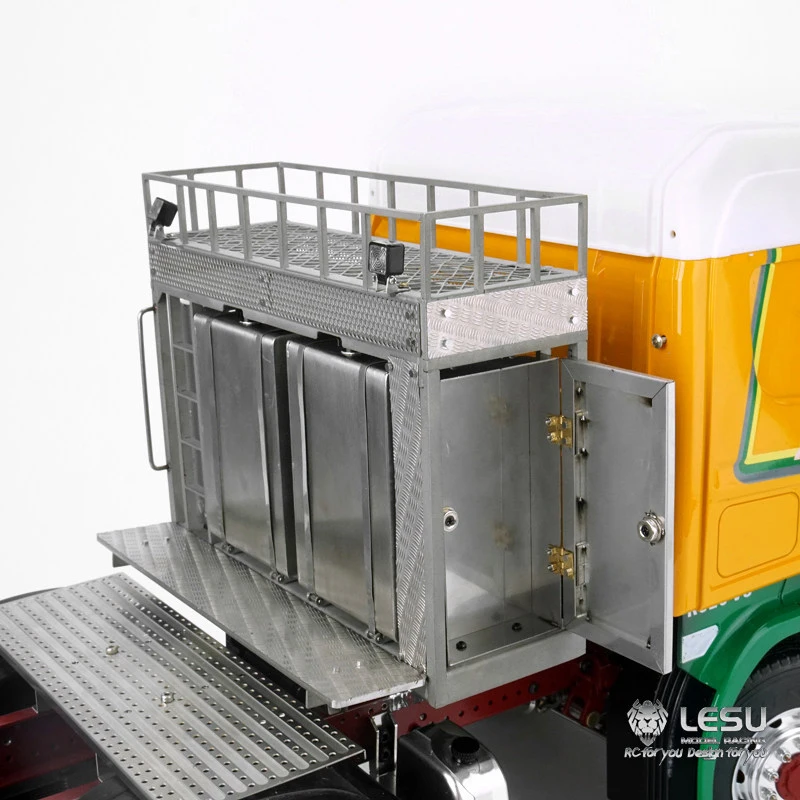LESU For 1/14 Tamiya DIY modification simulation heavy-duty tractor truck equipment rack G-6181