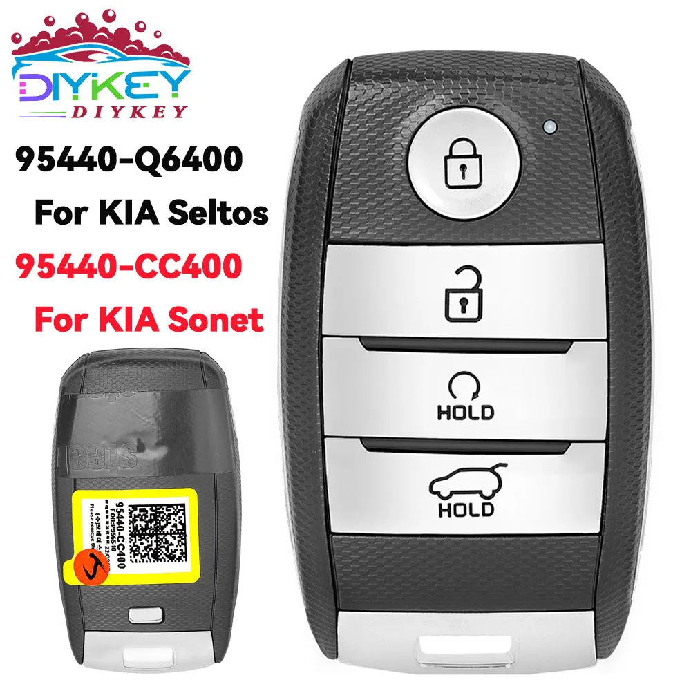 

Ключ дистанционного управления DIYKEY 95440-CC400 95440-Q6400 95440-DY100 OEM для KIA Seltos Sonet Carens 2021 2022 2023 Smart 433MHz 6A