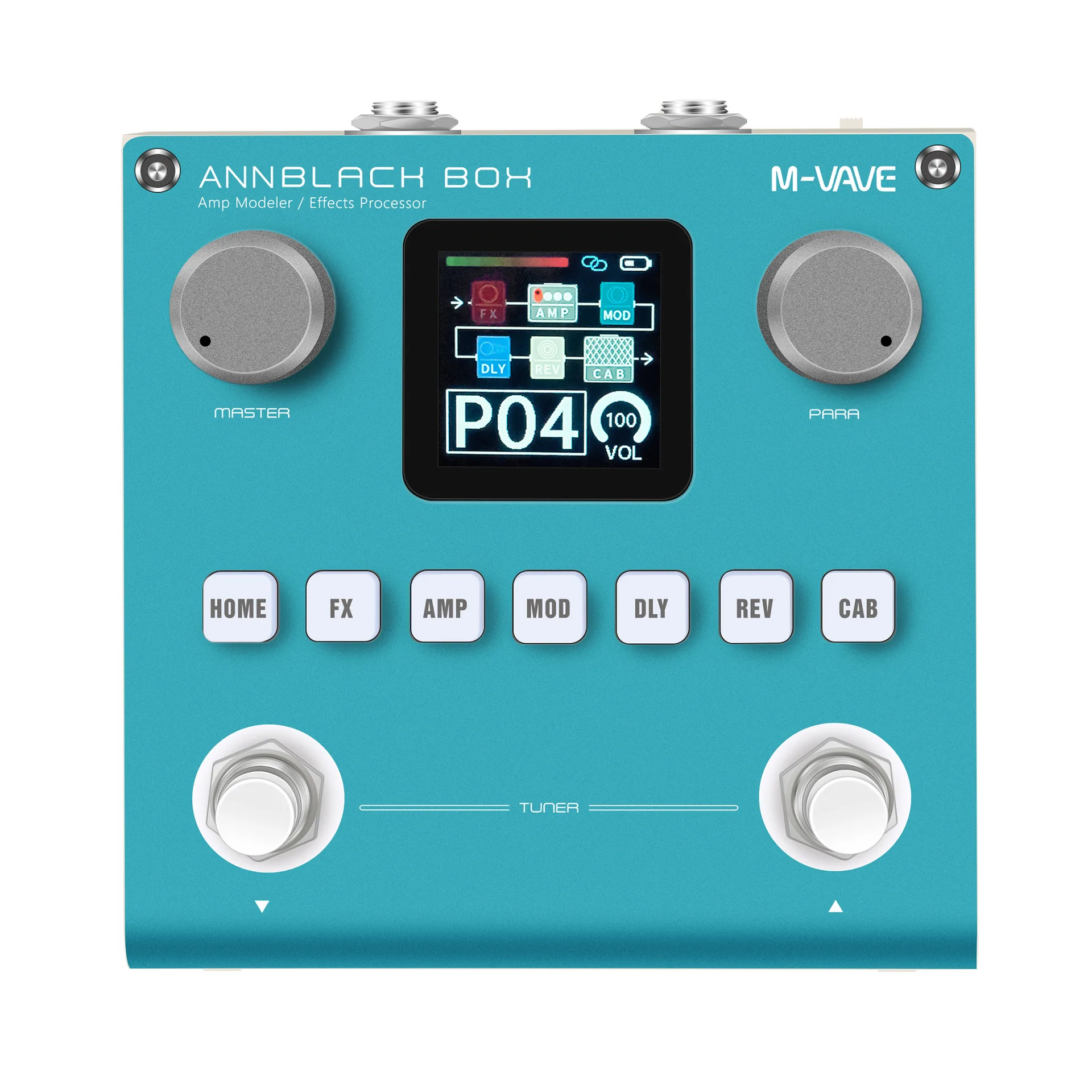 M-VAVE Blackbox / Annblack Box Guitar / Bass AMP Modeler Multi