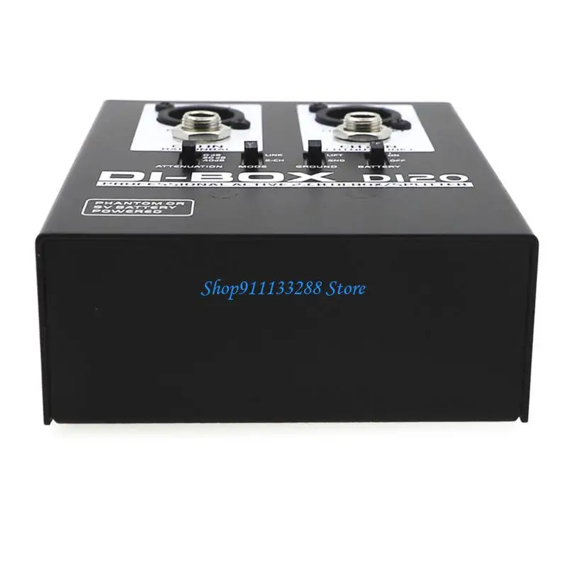 G88d Small 2Channel Active -Box -Splitter für E -Gitarre, Bässe, Keyboards