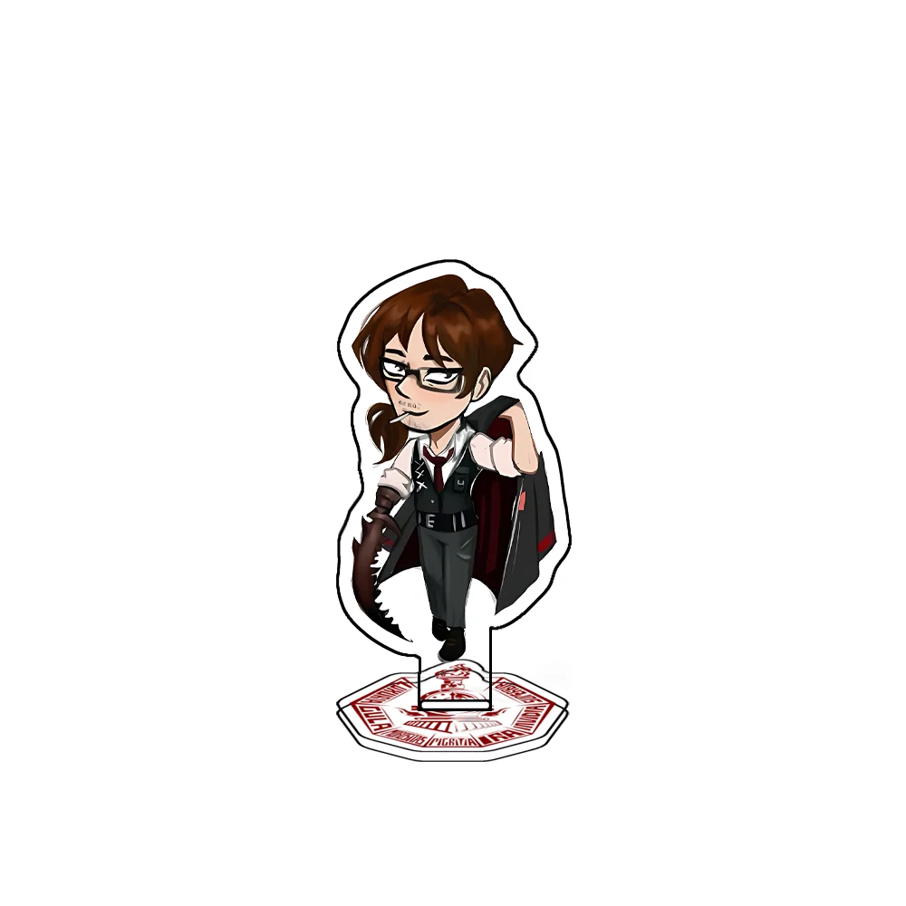 Game ”Limbus Company“ 10cm Acrylic Stand keychain Yi Sang Faust Don Quixote Desk Decor Figure Christmas Gift