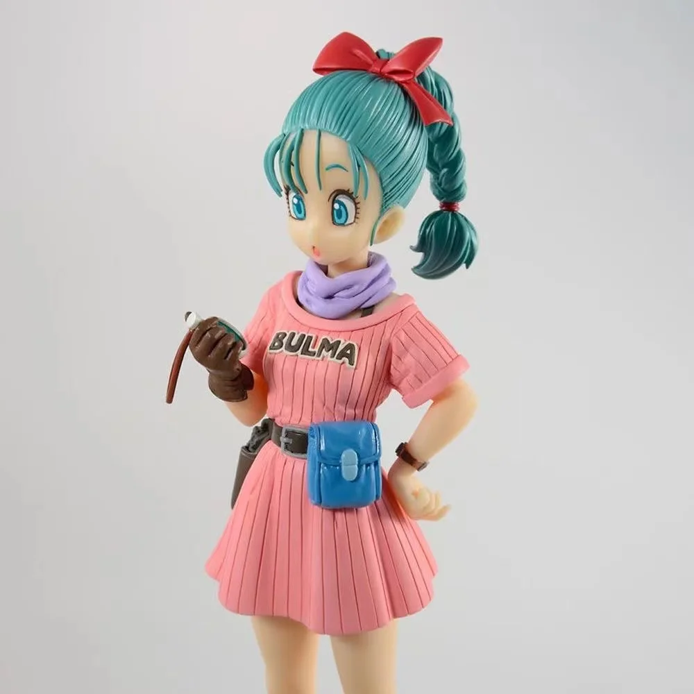 Figuras de Dragon Ball de 15cm, figura de acción Bulma infantil, modelo de juguete, muñeca coleccionable, regalos de decoración de habitación