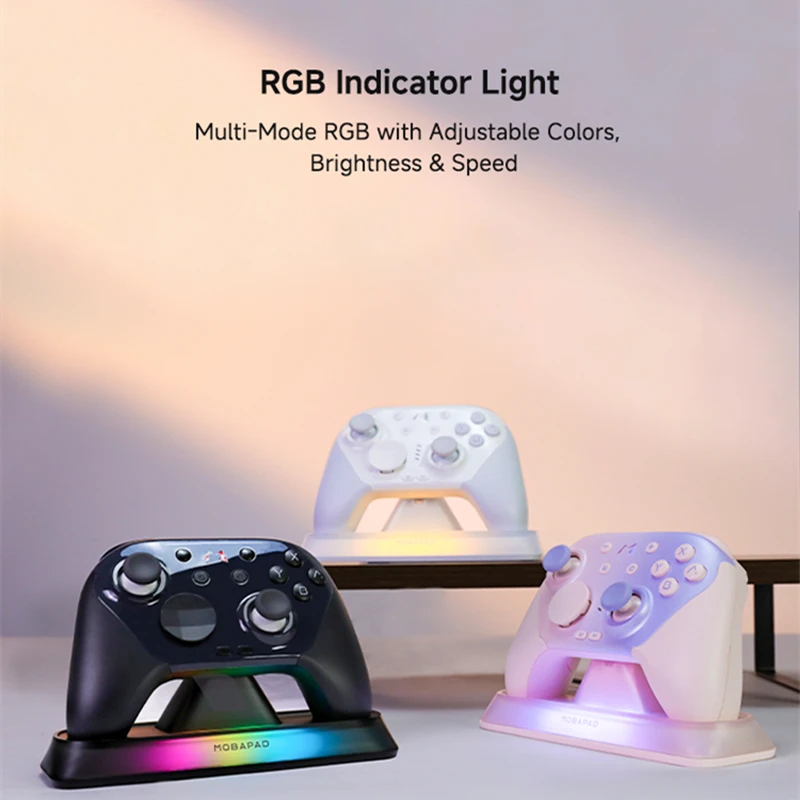 Mobapad Satin-finished Controller Chitu 2 witch Charging dock  for Windows, Android Switch 1/Switch 2 TMR Glide Sticks Gamepad