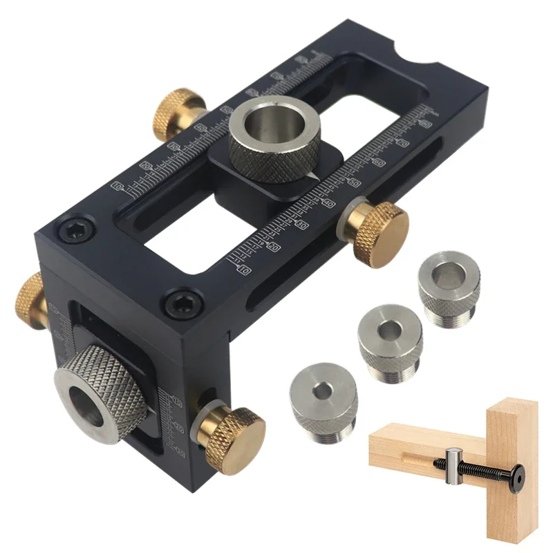 

Набор дюбельных приспособлений 2 в 1, направляющая для сверла, локатор, дырокол для детей, кровать, мебель, соединительная деревообрабатывающая столярная система, инструменты