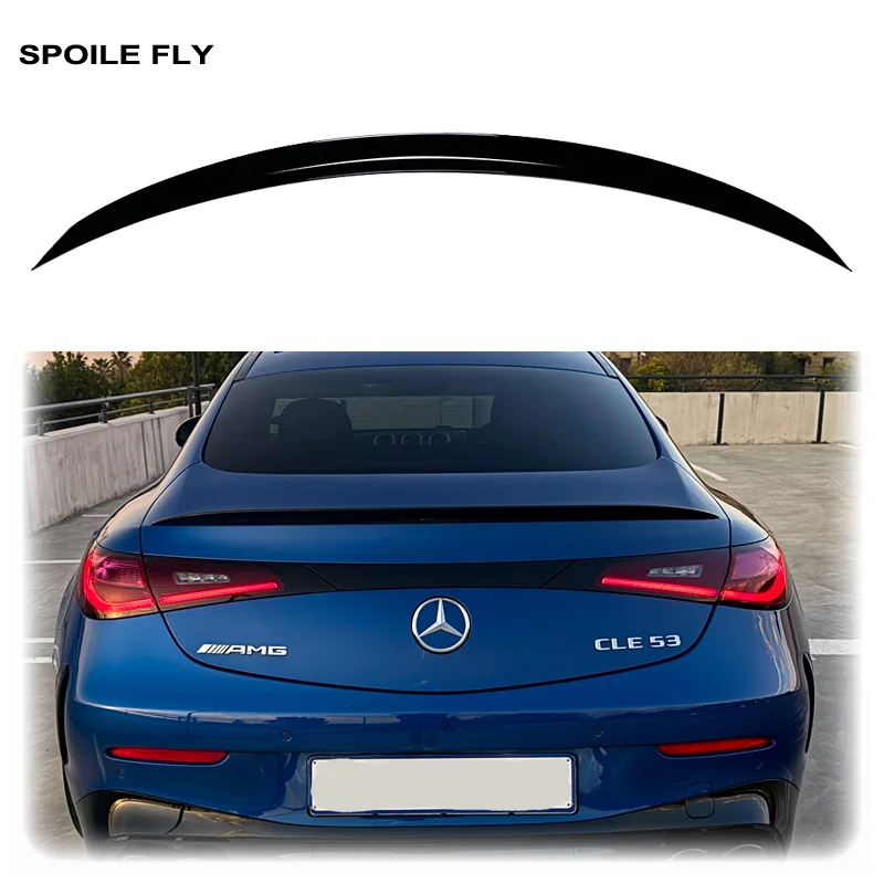 2024 2025 Heckspoiler im AMG-Stil für Mercedes Benz CLE C236 Coupé CLE260 300 CLE53 aus hochwertigem ABS