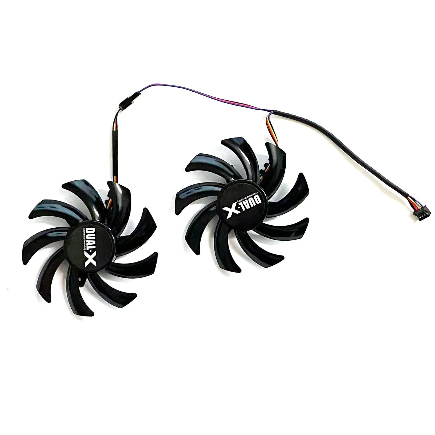 

New GPU fan 4PIN 85MM FDC10U12S9-C FD7010H12S For XFX R9 390/390X 8G RX480 RX470 Sapphire R9 270X 280X HD7870 Cooler Fans