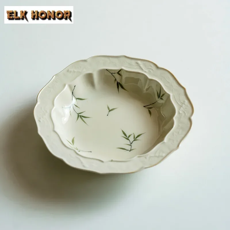 

Ручной рисунок, зеленый бамбуковый горшок, держатель на подшипнике, чайная посуда, сервировочные подносы для десерта, стол для замачивания, поднос для чая, подставки для чая, украшения