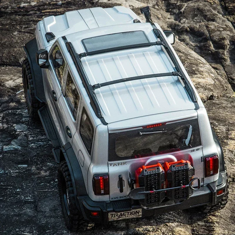 KM TRACTION TANK300 Competitive Edition RTR 2.4GHz 1/8 RC Simulation Electric Remote Control Model Car Crawler Adult Kids Toys