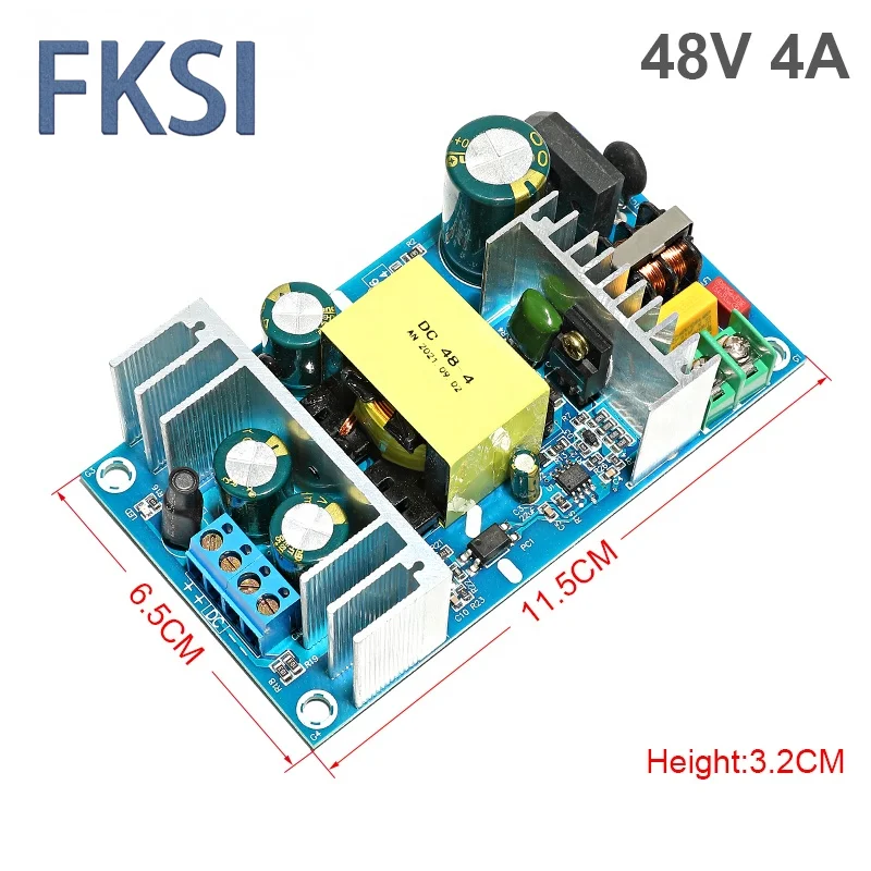 36V 7A 48V 6A 252W 288W AC-DC Switching Power Module Isolated Power 220V to 36V 48V Switch Step Down Buck Converter Bare Board