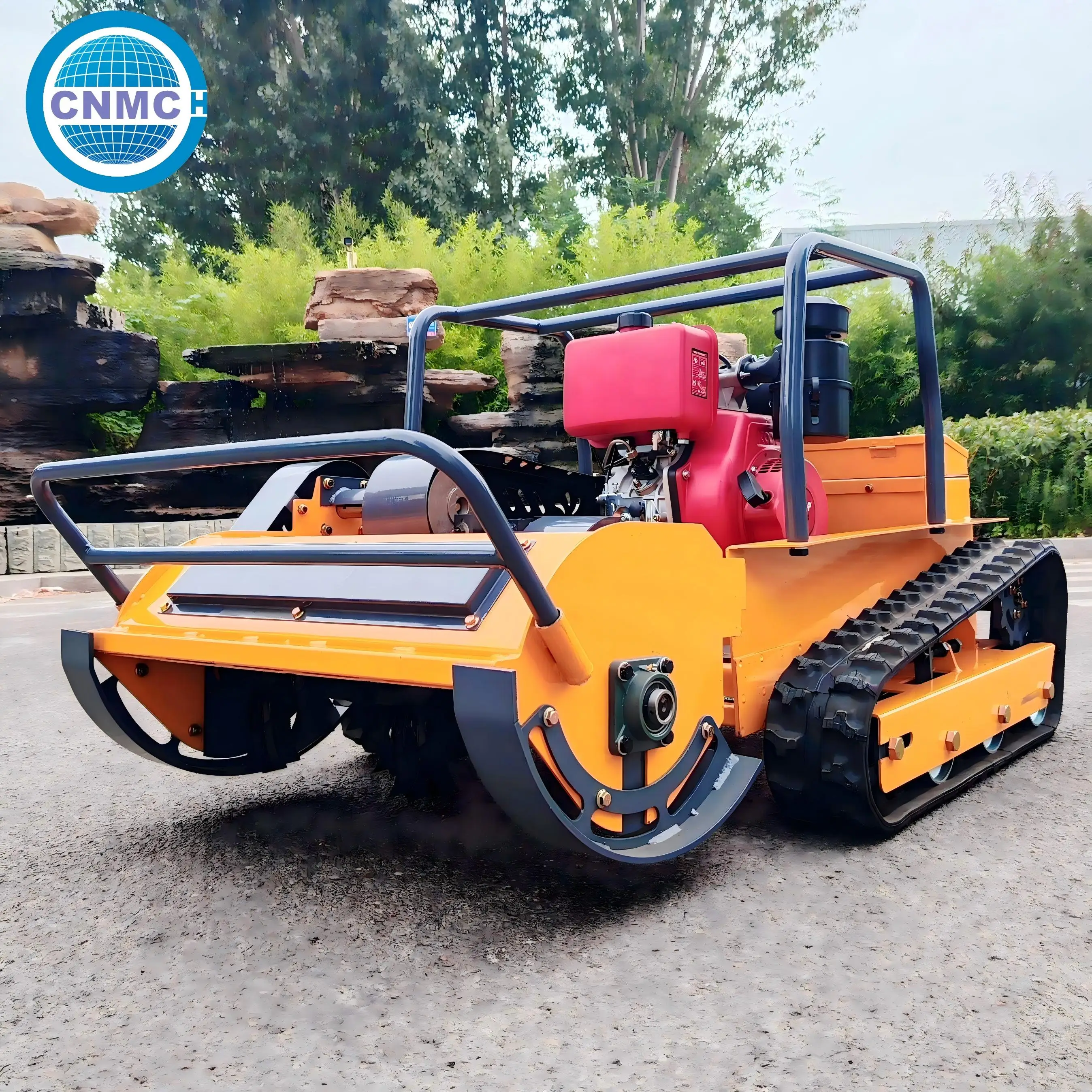 

Lawnmowers Clearance Easy to Operate Grass Mowing Robot Lawn Mower With Remote Control All-terrain High-performance Household