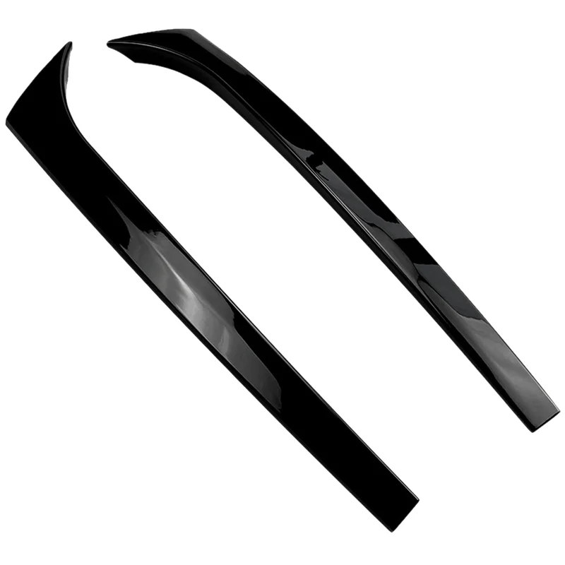 1Pair Tailgate Side Window Spoiler Trim for Mercedes-Benz C-Class W204 Variant Wagon 2007-2014 C200 C260 Weather Strip