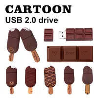 Oreo Biscuits model ice cream chocolate USB 2.0 8GB 16GB 32GB 64GB 128GB pen drive cle usb Flash Drive creative gifty Pendrive