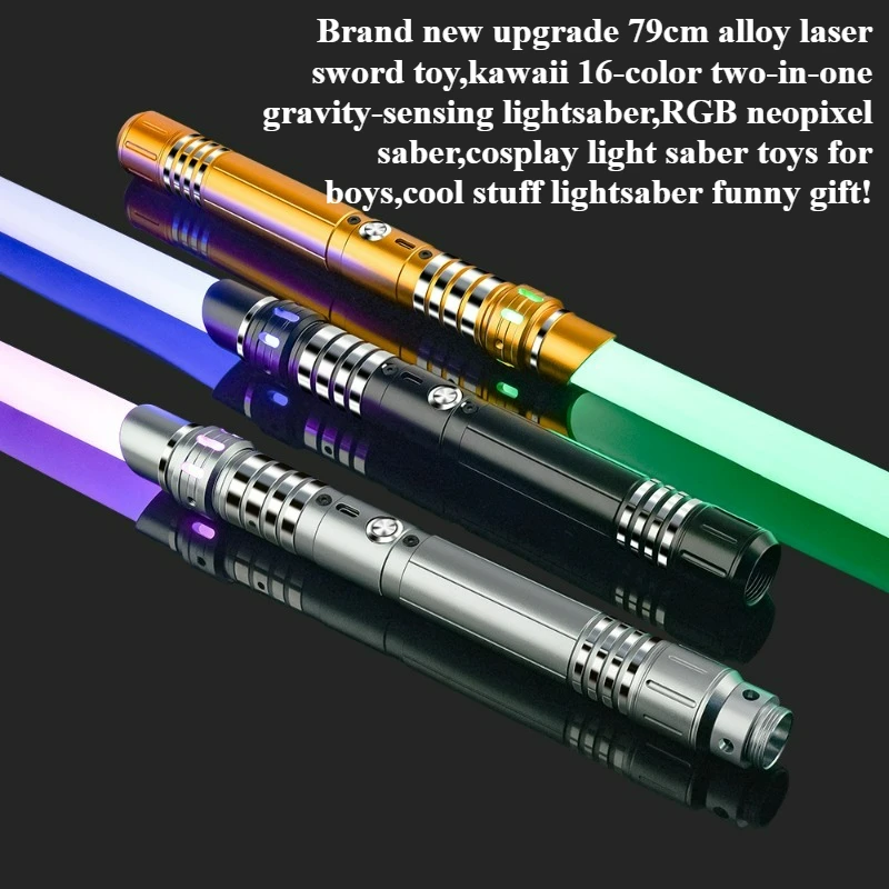 spade-laser-divertenti-e-originali-spada-laser-in-lega-da-79cm-giocattolo-kawaii-2-in-1-neopixel-giocattoli-spada-laser-per-cosplay-per-ragazzi
