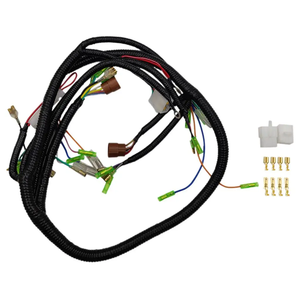

Electrical Wiring Harness Kit Irregular Size Professional Motorcycle Accessories for Honda CB350 CL350 Twins 1970-1973