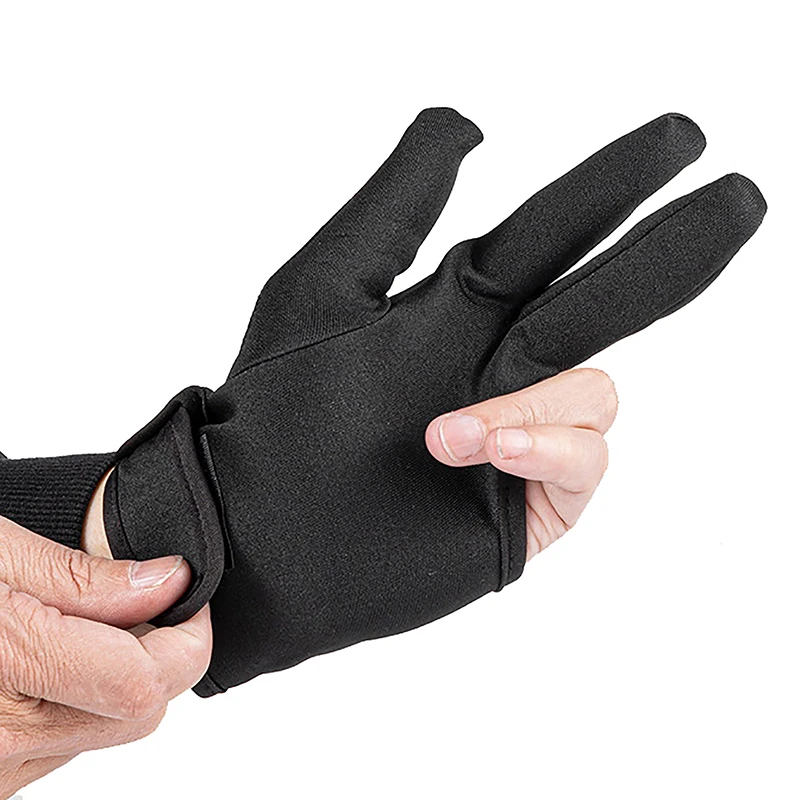 Heat-resistant Three-finger Gloves For Hair Salon Polyester Cloth Hairdressing Glove Straightening Curling Styling Accessories