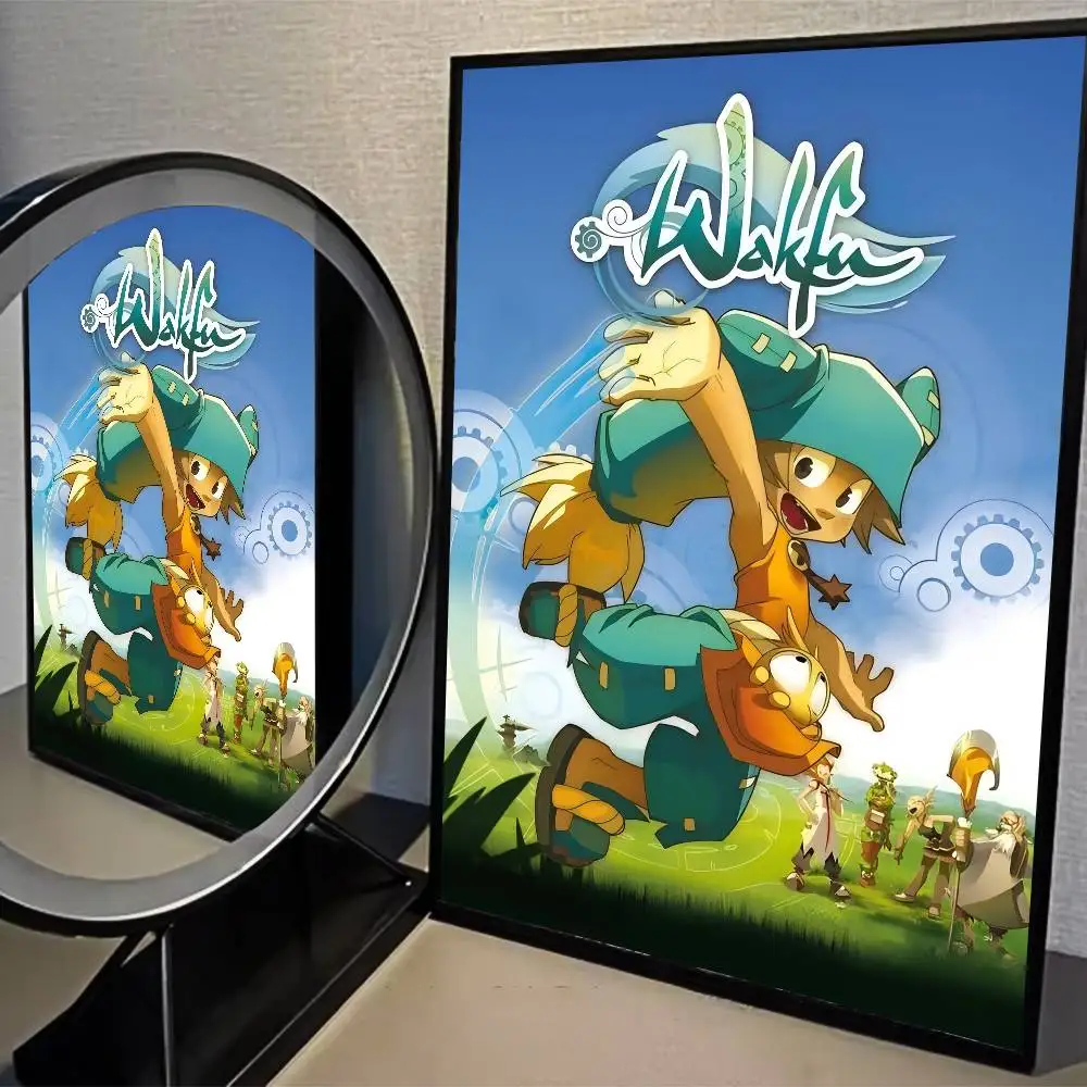 لعبة W-Wakfu الكلاسيكية خمر الملصقات خمر غرفة المنزل بار مقهى ديكور الشمال ديكور المنزل