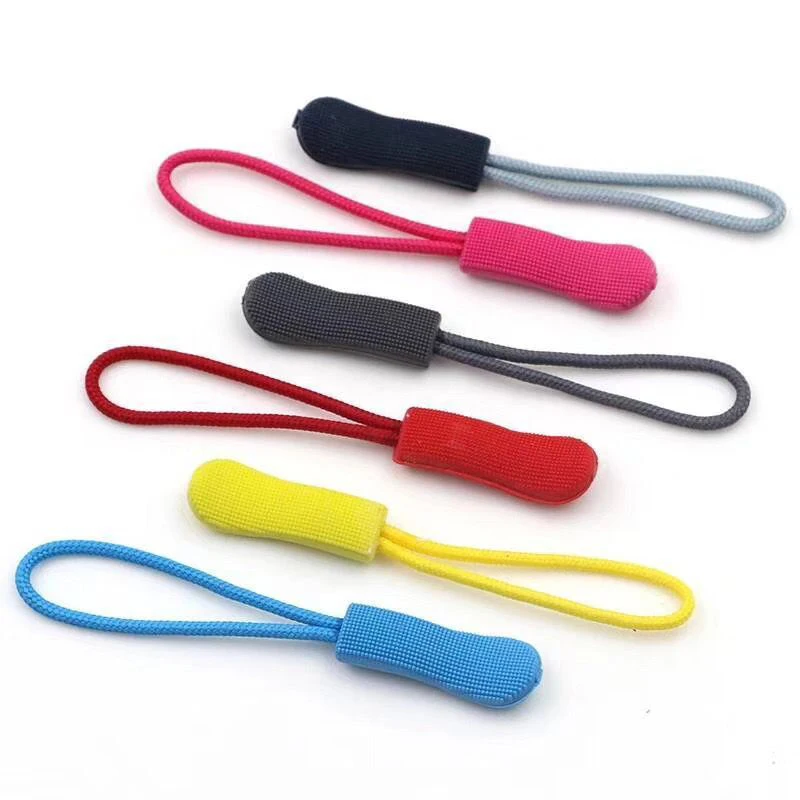 1PC Zipper Pull Puller End Fit Rope Tag Replacement Clip Broken Buckle Fixer Zip Cord Tab Travel Bag Suitcase Tent Backpack