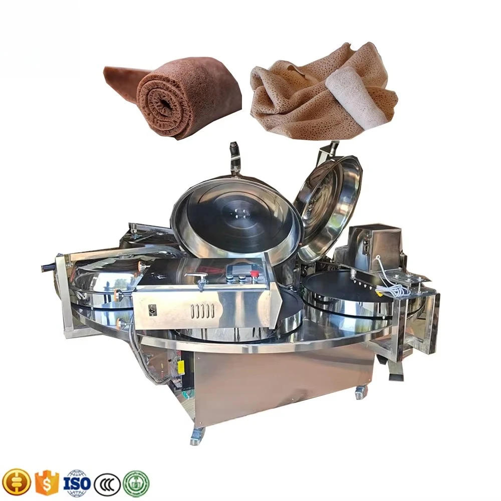 Injera Chapati Rolling Injera Crepe Pancake Injera Maker Make Machine