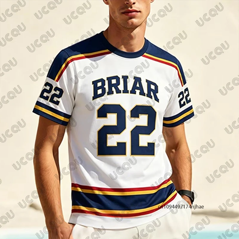 2026 New Off Campus Briar University Hockey Jersey For Men Women T-shirt Summer Graham Logan Cosplay Kids Tees Sports Tops